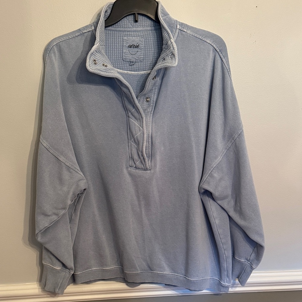 Aerie collared sweatshirt